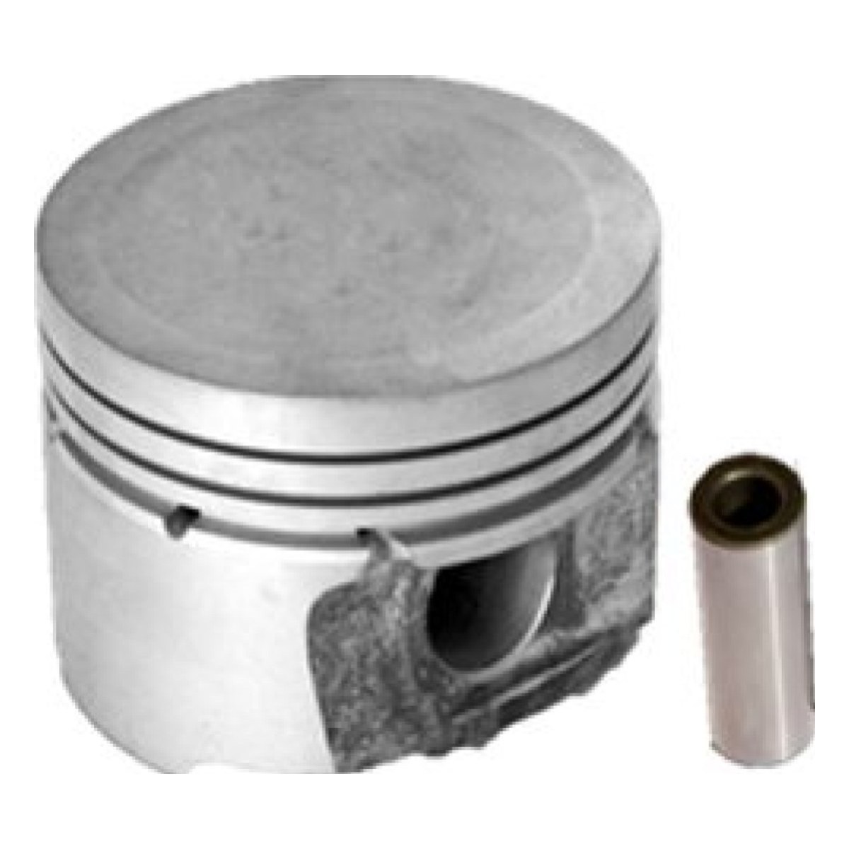 کیت پیستون با گژن پین سایز 0.5 (دست کامل) پژو 206 تیپ 5 207 (SLX) 405 پارس (TU5) ر