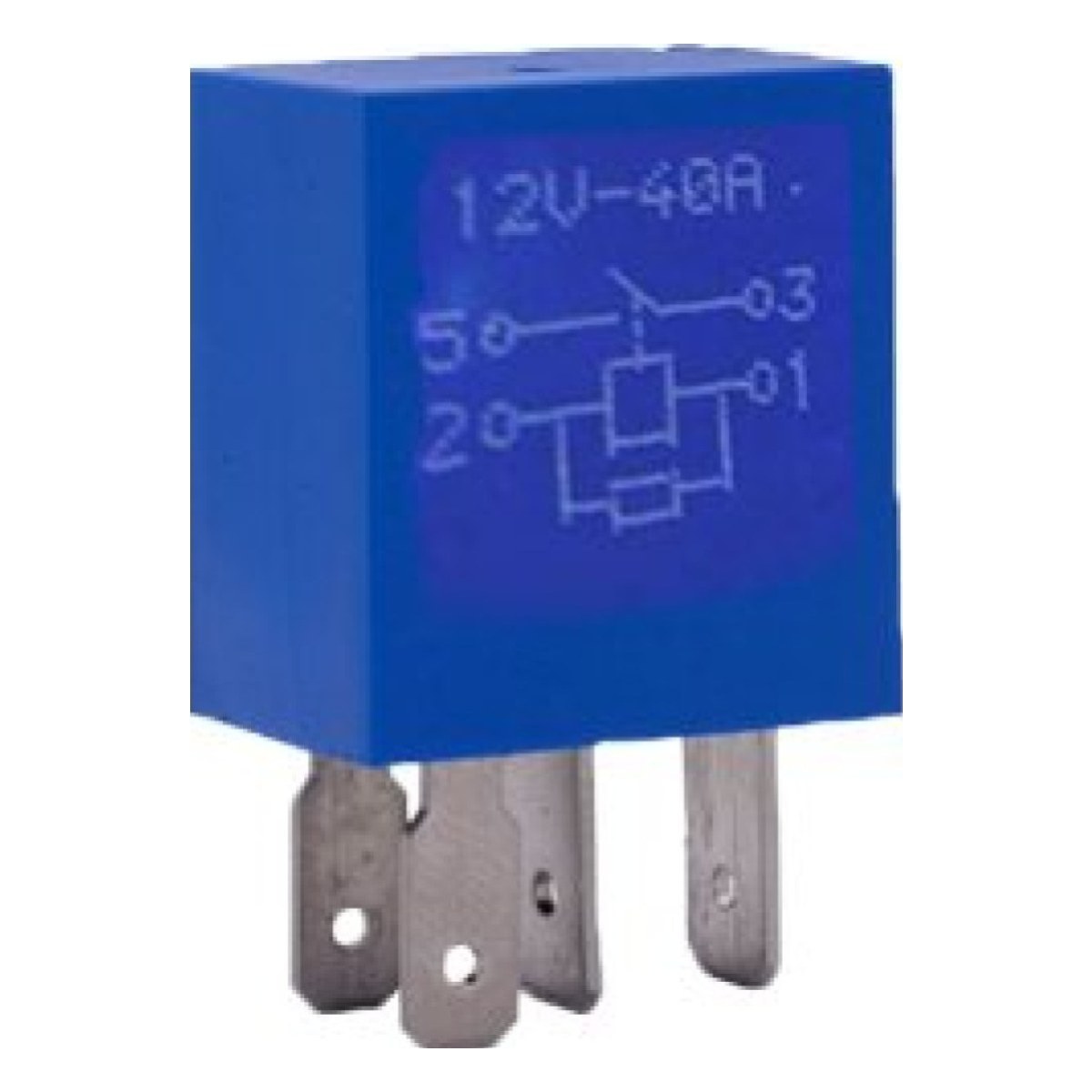 میکرو رله 4 پایه آبی (35-40 آمپر)