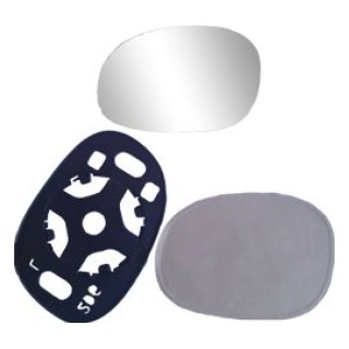 مجموعه شیشه آینه دستی (راست) پژو 206