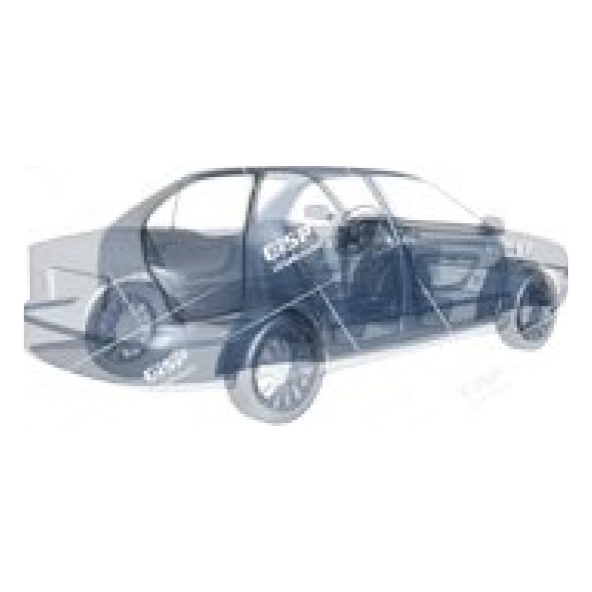 نوار دور درب عقب (چپ) سمند دنا