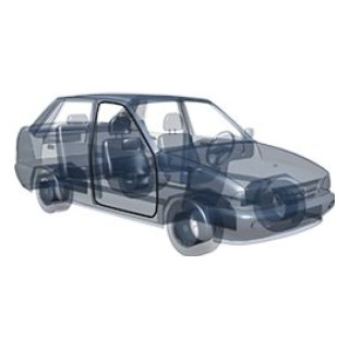 نوار دور درب جلو (راست) پراید
